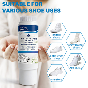 Nettoyant mousse pour chaussures à parfum de camélia pour baskets blanches Nettoyage en profondeur Élimination des taches Utilisation quotidienne Nettoyage des chaussures de <span class=keywords><strong>sport</strong></span> Mousse nettoyante - Product Image 4