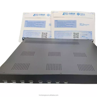 Equipo de Fibra Óptica, Codificador Modulador Digital de Alta Calidad de 16 Puertos para CATV, Óptico, DVB-T, ISDB-T