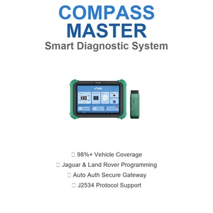 XTOOL COMPASS <span class=keywords><strong>Master</strong></span> J2534 Scanner de codage ECU, outil de diagnostic OBD2 bidirectionnel pour véhicules électriques et essence, système complet - Product Image 2