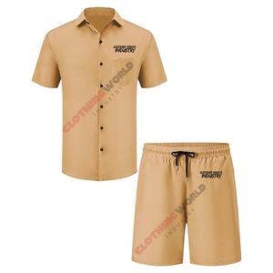 Ensemble de t-shirts à manches courtes OEM pour hommes, lot de 2, été, décontracté, col polo, t-shirt à manches courtes pour hommes - Product Image 2