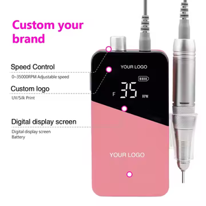 85W 35000 tr/min Portable sans fil Rechargeable manucure outils électriques professionnel ongles Gel polissage ponceuse ongles perceuse Machine - Product Image 5