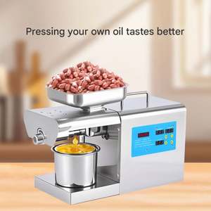 Presse à huile à température constante - Extracteur d'huile domestique mini pour arachides, graines de tournesol, sésame, pour usage en cuisine - Product Image 5