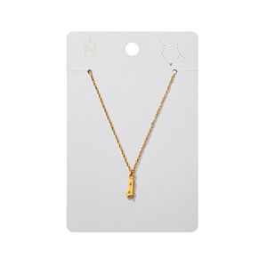 Collana con Ciondolo Piccolo a Forma di Razzo in Acciaio Inossidabile 45701 Tonalità Oro - Product Image 1