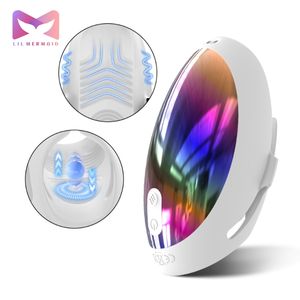 Dispositivo de entrenamiento de desensibilización del pene LIL MERMAID con tecnología de vibración y golpeteo, masajeador de reducción de sensibilidad masculina - Product Image 1