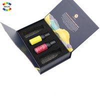 Caja Magnética Personalizada para Embalaje de Regalos, Caja de Papel Brillante de Alta Gama para Cosméticos