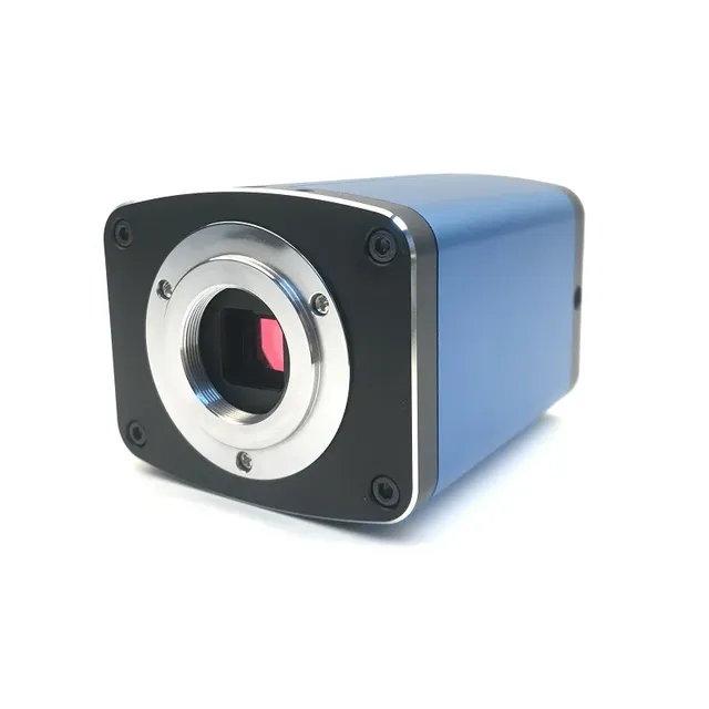 Custom AF Auto Focus HD 1080P 60FPS Industrial Electronic Microscope Camera Lens 100X 180X Lens Filling Lamp