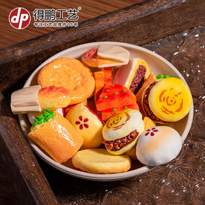 Juguetes de resina Dp Craft, mini pasteles y repostería para casa de muñecas, artículos decorativos - Product Image 3