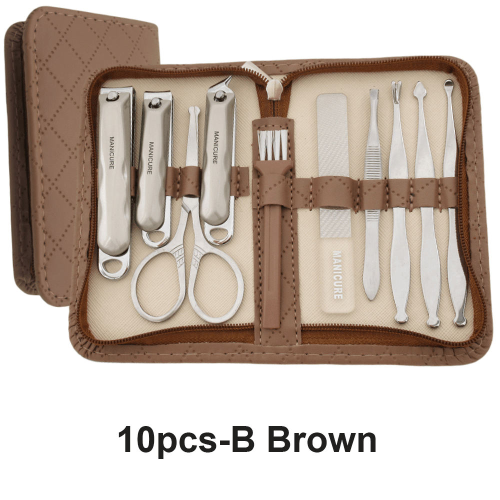 10B สีน้ำตาล