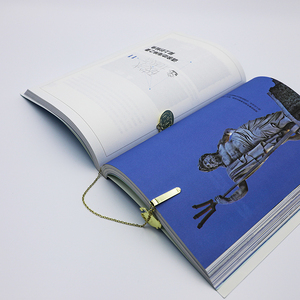 Clips Metálicos Personalizados para Papel, Marcadores de Libros con Cadena y Etiqueta Bonita - Product Image 4