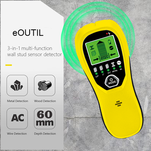 2025 EOUTIL TH580 5-in-1 디지털 벽 스캐너 산업용 금속 탐지기 목재 스터드 탐지기 전선 빔 및 파이프 탐지기 - Product Image 5