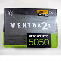 Carte graphique d'occasion 2025 RTX 5050 8G VENTUS 2X OC MXM pour ordinateur portable, ventilateur PCIe Gen5 X16 GDDR6