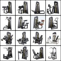 CZ EM1002 Équipement de musculation professionnel à charge libre pour salle de sport, incluant Appareil Reverse Fly, Rack à squats, Leg Press et Appareil de musculation pectorale