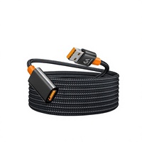 Câble d'extension USB Type-C pour clavier d'ordinateur, souris, clé USB - Utilisation au bureau et à domicile, mâle-femelle