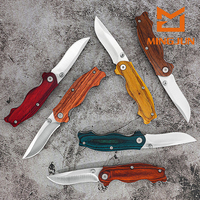 Couteau à lame fixe de style Nusi pour l'extérieur, coupe-fruits portable, outil utilitaire EDC, petit outil de découpe pour unboxing