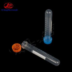 एसेप्टिक सेंट्रीफ्यूज ट्यूब प्रयोगशाला डिस्पोजेबल प्लास्टिक प ट्यूब टिप नीचे पतला फ्रीस्टैंडिंग नमूना ट्यूब - Product Image 6