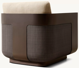 Sillón de Lujo con Estructura de Aluminio Premium, Paneles de Mimbre Tejidos a Mano, Diseño para Todo Clima, Cojines Ultra Gruesos y Cómodos - Product Image 4