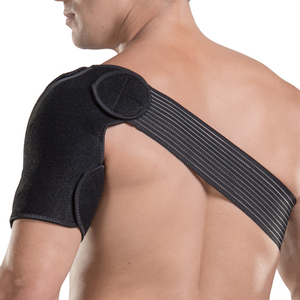 Suporte de Ombro Ajustável em Neoprene Respirável e Absorvente para Levantamento de Peso, Melhor Vendedor, Personalizado para Alívio da Dor - Product Image 2