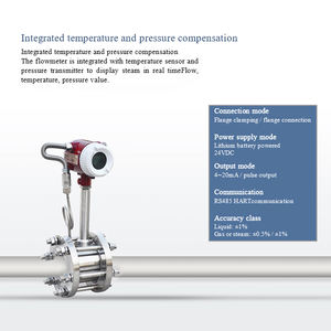 PN40Co2圧縮空気渦流量計と補償ブタンガス流量計 - Product Image 3