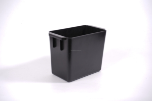 Shenyueカスタムプラスチック収納ボックスオーガナイザー耐久性のある黒いプラスチックボックスハンドル付きオフィスおよび家庭用 - Product Image 6