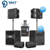 Système de sonorisation toutes saisons avec subwoofer 18 pouces, équipement audio étanche 10 pouces, sonorisation active en ligne