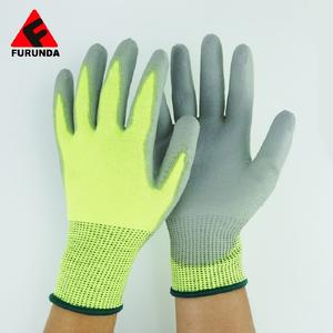 HPPE بو النخيل المغلفة قطع مقاومة لمكافحة قطع الصناعية قفازات أمان للعمل - Product Image 4