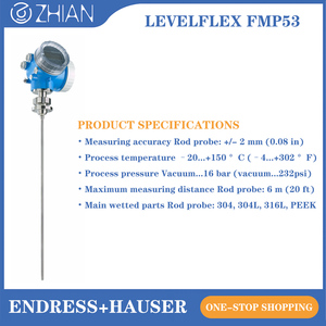 Capteur de niveau radar à ondes guidées E+H FMP53 pour applications de mesure par Endress+Hauser - Product Image 5