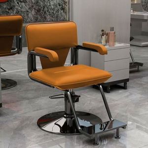 Nouveau design de <span class=keywords><strong>chaise</strong></span> de coiffure blanche pour salon de beauté, fauteuil inclinable moderne pour salon de coiffure, vente en gros Chine - Product Image 2