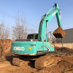 Prezzo a buon mercato 20Ton idraulico scavatore escavatore macchina KOBELCO SK200 cingolato escavatori per la vendita