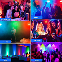 Lumières stroboscopiques de scène DMX LED RGB Wash Blinder pour la fête de mariage Discothèque extérieure étanche LED décoration Strobe binder light