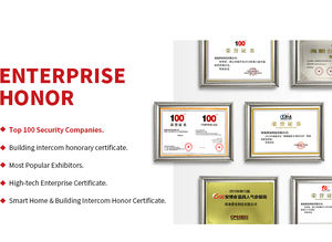 <span class=keywords><strong>Interphone</strong></span> Tuya 4 fils 10 pouces Température de fonctionnement : -20°C à 60°C Compatible avec les serrures électriques pour communautés fermées - Product Image 4