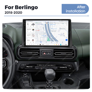 DUDUAUTO pour Citroën <span class=keywords><strong>Berlingo</strong></span> 2018-2020, système multimédia Android modifié pour voiture, navigation Bluetooth, Car-play, écran de recul - Product Image 4