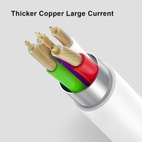Kabel Data Pengisian Cepat 3A Tipe C ke Tipe C PD 60W Berkualitas Tinggi dengan Kemasan Kotak Retail untuk Ponsel iPhone Android