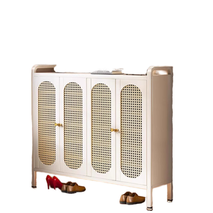 Modern Steel Storage <b>Cabinet</b> 2 Drawers 2 Compartments Home Furniture <b>for</b> <b>Small</b> Apartment <b>Living</b> <b>Room</b>- Bedroom Hotel Villa Dining - Product Image 1