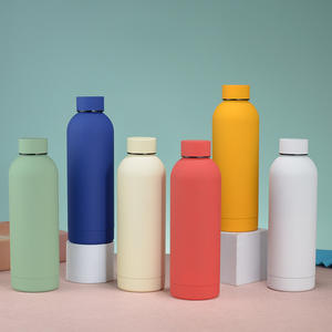 <span class=keywords><strong>Precio</strong></span> <span class=keywords><strong>de</strong></span> fábrica, botella deportiva <span class=keywords><strong>de</strong></span> acero inoxidable <span class=keywords><strong>de</strong></span> doble pared <span class=keywords><strong>de</strong></span> 500ml, vaso <span class=keywords><strong>de</strong></span> vacío con agarre <span class=keywords><strong>de</strong></span> goma, boca pequeña para acampar al aire libre - Product Image 3