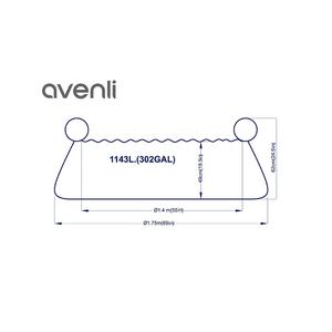 Jilong Avenli 17398 redondo inflable pequeño Animal niños Piscina niños PVC piscina al aire libre 175cm X 62 cm - Product Image 5