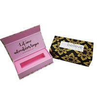 Boîte d'emballage en papier pour flacon d'huile essentielle, boîte cadeau rigide magnétique pour parfum avec insert en mousse