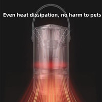 Souffleur d'air chaud multicolore à double tuyau pour sécher les poils d'animaux vêtements chaussures sèche-linge intérieur