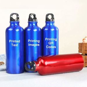 Company Printed With Logo Outdoor Sport Aluminium Alloy Promotion Gift Custom <b>Water</b> <b>Bottle</b> - Product Image 5