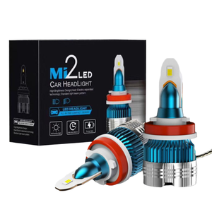 Yosovlamp - Faro LED Súper Brillante de 12v, Nuevo, 6000k, 25w, 3000 lúmenes, <span class=keywords><strong>Mi2</strong></span> H1 H3 H4 H7 9005 9006 - Product Image 1