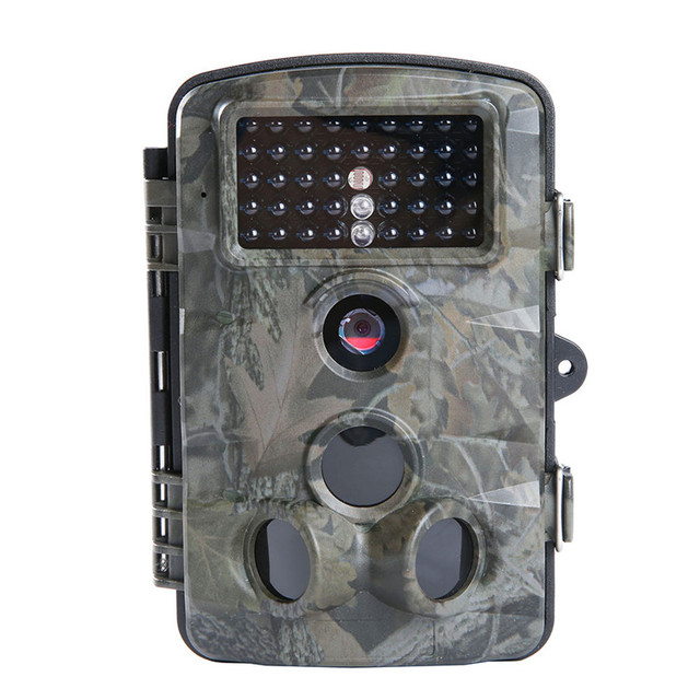5M Sensor 2.4 Inch LCD Screen 1080P Full HD 12MP Hunting Camera with 42 Pieces 850NM Infrared LEDs Infrared Trail Camera