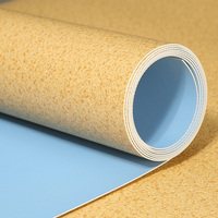 Revêtement de sol en vinyle commercial HM, rouleau de PVC imperméable, résistant à l'usure, antidérapant, pour école, hôpital, bureau