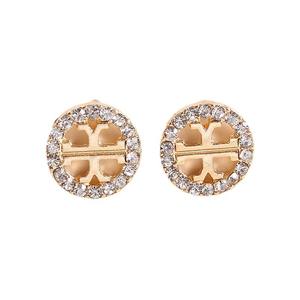 WeiHao nuovo arrivo moda luce di lusso avanzato senso orecchini di temperamento rotondo per le donne - Product Image 5