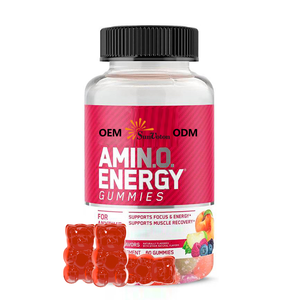 Gomitas de Energía con Aminoácidos de la Mejor Nutrición de Fábrica Propia para Antes y Después del Entrenamiento, Apoya la Concentración y la Recuperación Muscular - Product Image 1