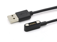 Connecteur Magnétique Pogo Pin Mâle Femelle USB Câble de Charge d'Alimentation