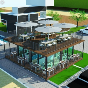 Snack <span class=keywords><strong>de</strong></span> vidrio completo para exteriores, café, café, Bar, casa, restaurante, francés, <span class=keywords><strong>Bistro</strong></span> al lado del <span class=keywords><strong>mar</strong></span> - Product Image 6