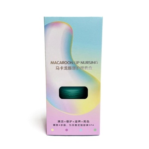 BAWEI, Macaron cuidado de los labios de hidratante lindo bálsamo <span class=keywords><strong>labial</strong></span> tintado azúcar orgánico labio exfoliante - Product Image 6