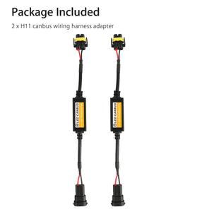 <span class=keywords><strong>H11</strong></span> di Cablaggio Canbus <span class=keywords><strong>Decoder</strong></span> Adattatore Anti Hyper Blink Flash Errore Annullare Canbus Faro H8 H9 HA CONDOTTO il Faro Canceller <span class=keywords><strong>Decoder</strong></span> - Product Image 4