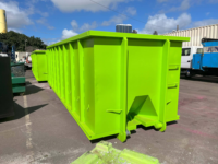 Conteneur à déchets robuste en acier Q235 écologique Autbound, 1200 kg, surface peinte par pulvérisation, équipement de traitement des déchets, garantie 1 an