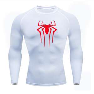 Camisa de compresión Elástica de secado rápido para hombre Running Fitness Camisas de compresión de manga corta - Product Image 1