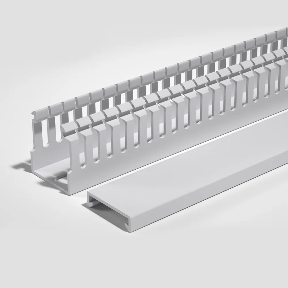 Mở khe Cắm hệ thống dây điện mương Cáp Duct quản lý cáp Cáp Trunking hệ thống dây điện Ống